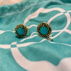 Kendra Scott blue stud earrings